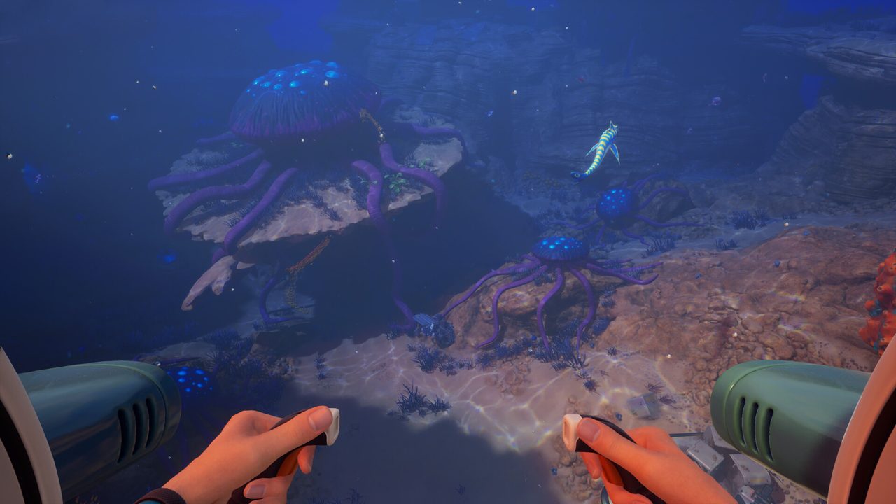 Subnautica 2 alien ruins leading to the power plant